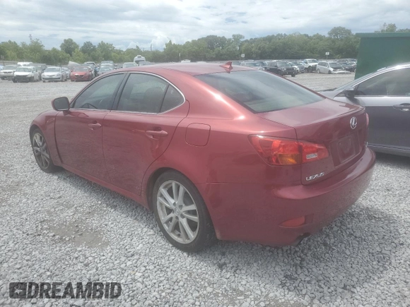 2007 Lexus IS 350 with VIN JTHBE262875014805, listed as a Copart auction lot 65208685 with 168,036 mi miles and Salvage title. Bid and sale history available at DreamBid. Image 2.