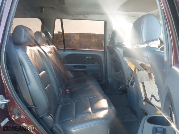 2008 Honda Pilot EX-L with VIN 5FNYF28558B022120, listed as a IAAI auction lot 41663234 with 183,248 mi miles. Bid and sale history available at carsss.com. Image 8.