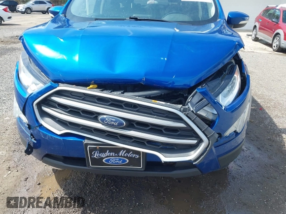 2018 Ford EcoSport SE with VIN MAJ6P1UL9JC212272, listed as a IAAI auction lot 41980901 with 108,488 mi miles. Bid and sale history available at carsss.com. Image 6.