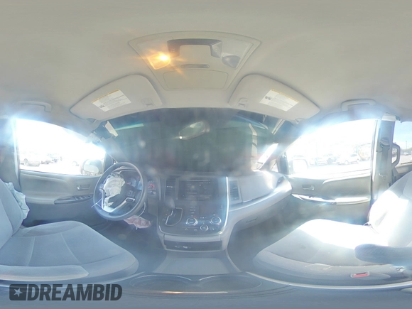 2017 Toyota Sienna LE Auto Access Seat with VIN 5TDKZ3DC1HS820732, listed as a Copart auction lot 54251475 with 104,560 mi miles and Salvage title. Bid and sale history available at DreamBid. Image 15.