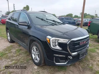 2022 GMC Terrain SLE z VIN 3GKALMEV4NL229383, wystawiony jako IAAI lot #41927702 z przebiegiem Nie podano mil oraz . Historia ofert i sprzedaży dostępna na DreamBid. Obrazek 1.