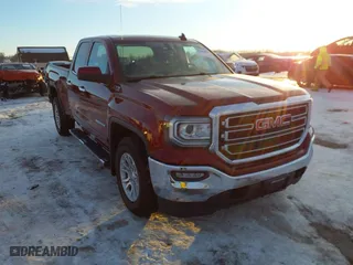 2016 GMC Sierra 1500 SLE with VIN 1GTV2MEC3GZ280142, listed as a IAAI auction lot 41296569 with 97,596 mi miles. Bid and sale history available at carsss.com. Image 1.