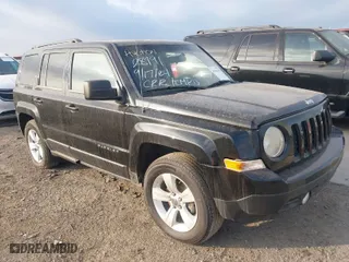 2014 Jeep Patriot Sport with VIN 1C4NJPBB0ED628991, listed as a IAAI auction lot 41781258 with 179,591 mi miles. Bid and sale history available at carsss.com. Image 1.