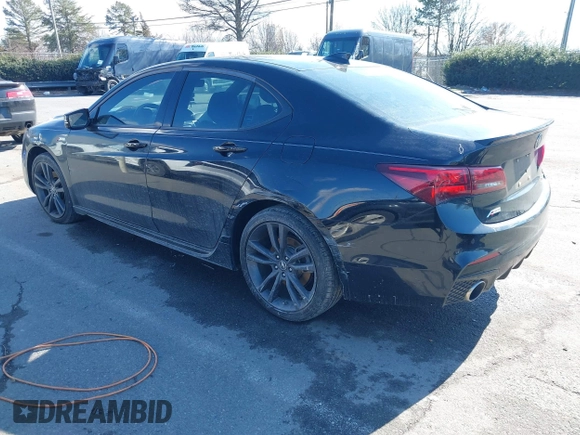 2018 Acura TLX w/A-SPEC Pkg z VIN 19UUB3F67JA001068, wystawiony jako IAAI lot #41598159 z przebiegiem 98 518 mil mil oraz . Historia ofert i sprzedaży dostępna na DreamBid. Obrazek 3.
