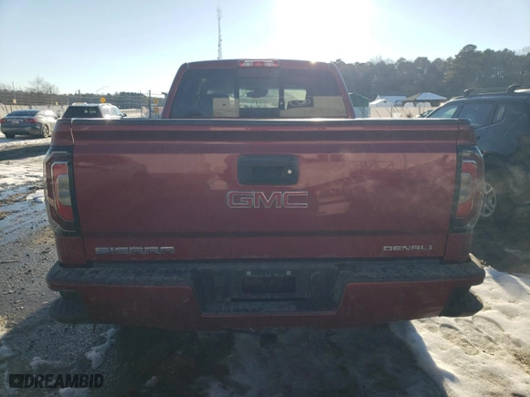 2018 GMC Sierra 1500 Denali with VIN 3GTU2PECXJG167793, listed as a Copart auction lot 88056435 with 108,658 mi miles and Salvage Title. Bid and sale history available at carsss.com. Image 6.