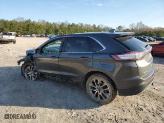 2015 Ford Edge Titanium with VIN 2FMPK4K80FBB82496, listed as a Copart auction lot 50285555 with 115,637 mi miles and Salvage Title. Bid and sale history available at carsss.com. Image 2.