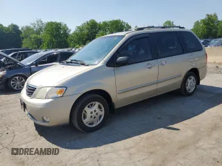 2001 Mazda MPV DX с VIN JM3LW28G810214297, выставлен на аукционе Copart как лот 59667415 с пробегом 124 708 миль миль и Чистый • Clean title. История ставок и продаж доступна на DreamBid. Изображение 1.