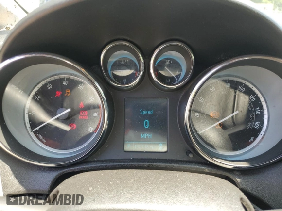 2014 Buick Verano with VIN 1G4PP5SK5E4124296, listed as a Copart auction lot 61274465 with 135,718 mi miles and Salvage title. Bid and sale history available at DreamBid. Image 9.