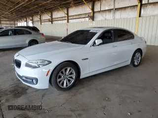 2015 BMW 5 Series 528i xDrive with VIN WBA5A7C55FD621638, listed as a Copart auction lot 54967385 with 122,391 mi miles and Clean Title. Bid and sale history available at carsss.com. Image 1.
