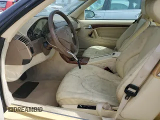 1999 Mercedes-Benz SL-Class with VIN WDBFA68F0XF177818, listed as a Copart auction lot 75025494 with 0 mi miles and Salvage Title. Bid and sale history available at carsss.com. Image 7.