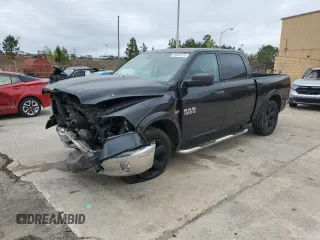 2015 Ram 1500 Lone Star z VIN 1C6RR6LT1FS640020, wystawiony jako Copart lot #51914775 z przebiegiem 106 961 mil mil oraz Szkoda całkowita • Salvage title. Historia ofert i sprzedaży dostępna na DreamBid. Obrazek 1.