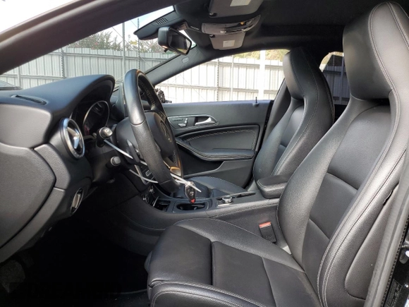 2018 Mercedes-Benz CLA with VIN WDDSJ4EB1JN515543, listed as a Copart auction lot 58636432 with 66,659 mi miles. Bid and sale history available at carsss.com. Image 5.