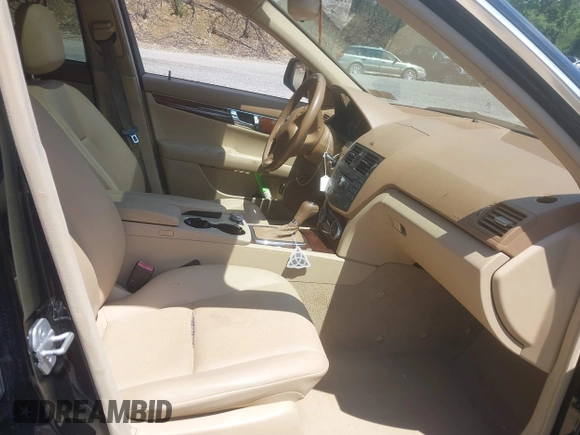 2008 Mercedes-Benz C 300 Sport with VIN WDDGF81X78F181863, listed as a IAAI auction lot 42651494 with 143,058 mi miles and . Bid and sale history available at DreamBid. Image 5.