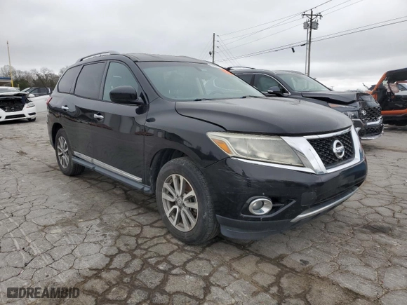 2013 Nissan Pathfinder Platinum with VIN 5N1AR2MN4DC633810, listed as a Copart auction lot 51174065 with 162,522 mi miles and Clean Title. Bid and sale history available at carsss.com. Image 4.