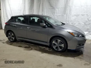 2021 Nissan LEAF SV Plus z VIN 1N4BZ1CV6MC553676, wystawiony jako Copart lot #44032425 z przebiegiem 50 709 mil mil oraz Czysty tytuł • Clean title. Historia ofert i sprzedaży dostępna na DreamBid. Obrazek 4.