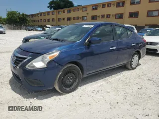 2019 Nissan Versa SV z VIN 3N1CN7AP9KL823103, wystawiony jako Copart lot #58168065 z przebiegiem 103 157 mil mil oraz Czysty tytuł • Clean title. Historia ofert i sprzedaży dostępna na DreamBid. Obrazek 1.