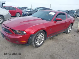 2012 Ford Mustang V6 Premium with VIN 1ZVBP8AM2C5226730, listed as a IAAI auction lot 41667723 with 85,278 mi miles. Bid and sale history available at carsss.com. Image 17.