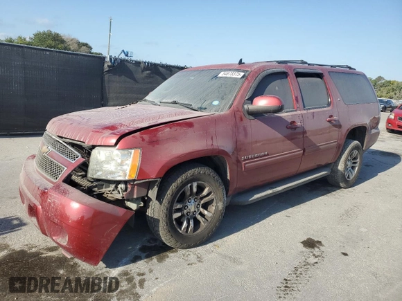 2013 Chevrolet Suburban LT with VIN 1GNSCJE08DR374024, listed as a Copart auction lot 54873375 with 141,206 mi miles and Salvage title. Bid and sale history available at DreamBid. Image 1.