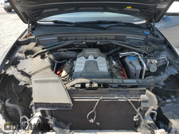 2014 Audi SQ5 Prestige with VIN WA1VGAFPXEA097666, listed as a Copart auction lot 62520445 with 89,596 mi miles and Salvage title. Bid and sale history available at DreamBid. Image 12.