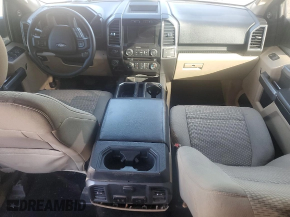 2017 Ford F-150 XL with VIN 1FTEW1CG4HKC17652, listed as a Copart auction lot 45512365 with 168,929 mi miles and Salvage title. Bid and sale history available at DreamBid. Image 8.