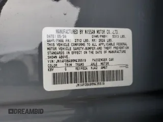 2024 Nissan ARIYA Engage z VIN JN1AF0BA9RM435519, wystawiony jako Copart lot #87258264 z przebiegiem 3 487 mil mil oraz Szkoda całkowita • Salvage title. Historia ofert i sprzedaży dostępna na DreamBid. Obrazek 16.