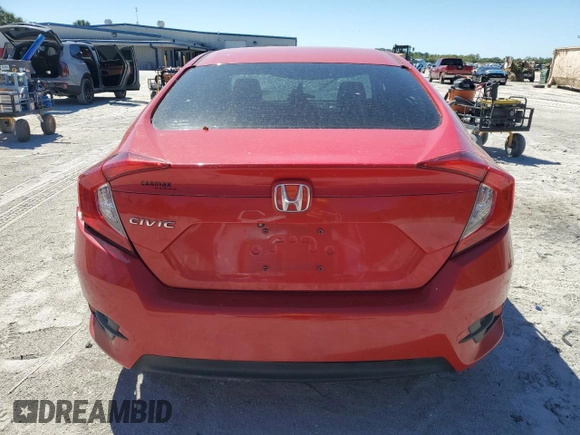 2018 Honda Civic LX with VIN 2HGFC2F51JH533697, listed as a Copart auction lot 47852615 with Not Provided miles and Salvage Title. Bid and sale history available at carsss.com. Image 6.
