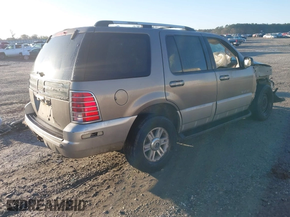 2002 Mercury Mountaineer с VIN 4M2ZU86E82ZJ07819, выставлен на аукционе IAAI как лот 41737449 с пробегом 343 404 миль миль и . История ставок и продаж доступна на DreamBid. Изображение 4.