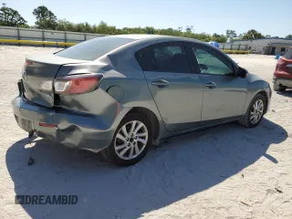 2012 Mazda 3 i Touring with VIN JM1BL1V74C1542521, listed as a Copart auction lot 53420775 with 236,330 mi miles and Salvage Title. Bid and sale history available at carsss.com. Image 3.