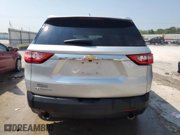 2020 Chevrolet Traverse LS with VIN 1GNERFKW5LJ125419, listed as a Copart auction lot 59046885 with 86,383 mi miles and Salvage title. Bid and sale history available at DreamBid. Image 6.