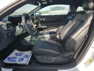 2024 Ford Mustang EcoBoost with VIN 1FA6P8THXR5140715, listed as a Copart auction lot 50611195 with 2,845 mi miles and Salvage Title. Bid and sale history available at carsss.com. Image 7.
