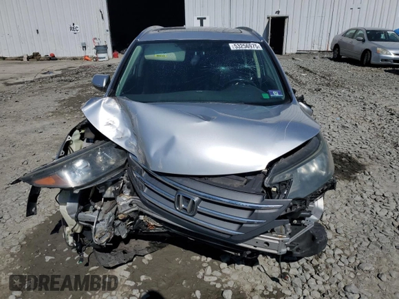 2012 Honda CR-V EX-L with VIN JHLRM4H79CC002291, listed as a Copart auction lot 53256975 with 188,712 mi miles and Salvage Title. Bid and sale history available at carsss.com. Image 5.
