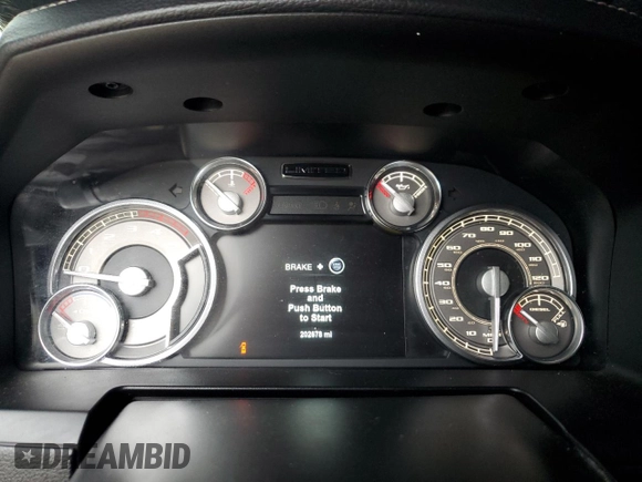 2017 Ram 3500 Longhorn with VIN 3C63RRKL2HG580350, listed as a Copart auction lot 43049205 with 202,678 mi miles and Salvage Title. Bid and sale history available at carsss.com. Image 9.