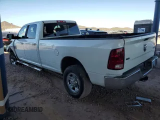 2013 Ram 2500 SLT with VIN 3C6TR5JTXDG578737, listed as a Copart auction lot 46677075 with 234,074 mi miles and Salvage title. Bid and sale history available at DreamBid. Image 2.