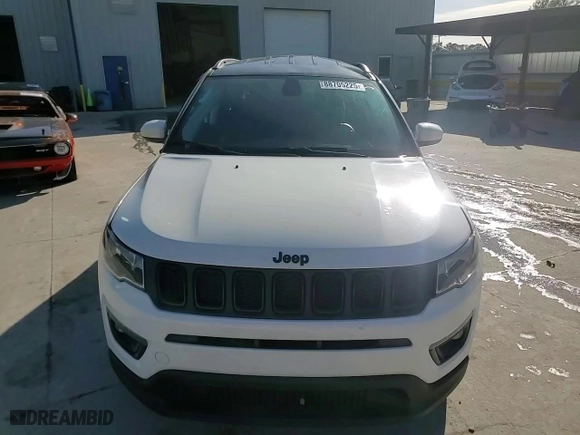 2021 Jeep Compass Altitude with VIN 3C4NJCBB5MT527088, listed as a Copart auction lot 88705225 with 52,093 mi miles and Salvage Title. Bid and sale history available at carsss.com. Image 11.