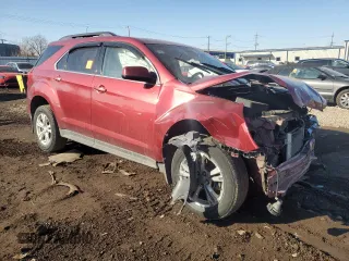 2012 Chevrolet Equinox LT w/2LT with VIN 2GNFLNEK3C6249825, listed as a Copart auction lot 48503165 with 165,453 mi miles and Salvage Title. Bid and sale history available at carsss.com. Image 4.