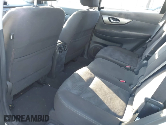 2015 Nissan Rogue S with VIN KNMAT2MT1FP573145, listed as a IAAI auction lot 41473374 with 19,395 mi miles. Bid and sale history available at carsss.com. Image 8.