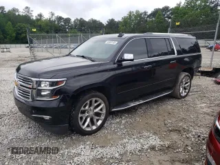 2019 Chevrolet Suburban Premier z VIN 1GNSKJKC2KR327697, wystawiony jako Copart lot #55053195 z przebiegiem 82 994 mil mil oraz Szkoda całkowita • Salvage title. Historia ofert i sprzedaży dostępna na DreamBid. Obrazek 1.