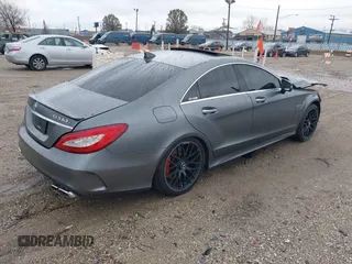 2017 Mercedes-Benz CLS-Class CLS 63 AMG S-Model with VIN WDDLJ7GB9HA193898, listed as a IAAI auction lot 40832916 with 99,851 mi miles. Bid and sale history available at carsss.com. Image 4.