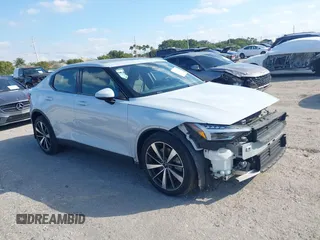 2022 Polestar 2 with VIN LPSED3KA6NL052040, listed as a IAAI auction lot 41469139 with 30,829 mi miles. Bid and sale history available at carsss.com. Image 1.