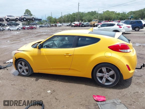 2012 Hyundai Veloster w/Black Int with VIN KMHTC6AD5CU046702, listed as a IAAI auction lot 42245379 with 136,327 mi miles and . Bid and sale history available at DreamBid. Image 14.