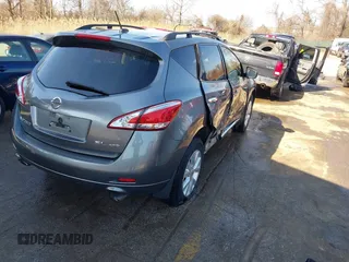2013 Nissan Murano S with VIN JN8AZ1MW4DW306379, listed as a IAAI auction lot 41662640 with 102,863 mi miles. Bid and sale history available at carsss.com. Image 4.
