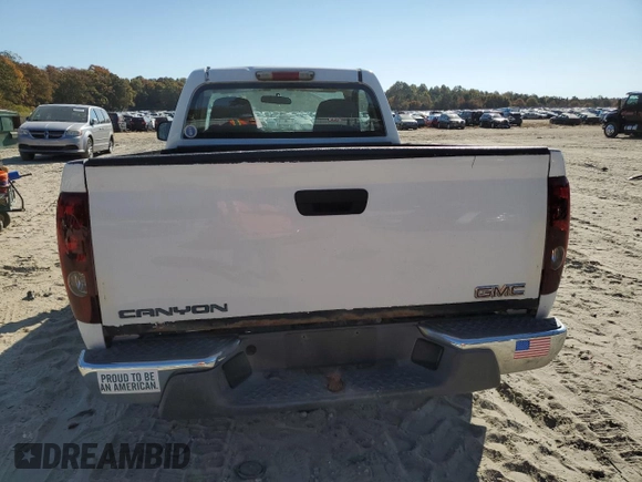 2006 GMC Canyon Work Truck with VIN 1GTCS148268175177, listed as a Copart auction lot 77340824 with 142,037 mi miles and Clean Title. Bid and sale history available at carsss.com. Image 6.