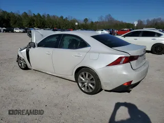 2016 Lexus IS 300/350 with VIN JTHCM1D22G5003657, listed as a Copart auction lot 46746135 with 127,331 mi miles and Salvage Title. Bid and sale history available at DreamBid. Image 2.