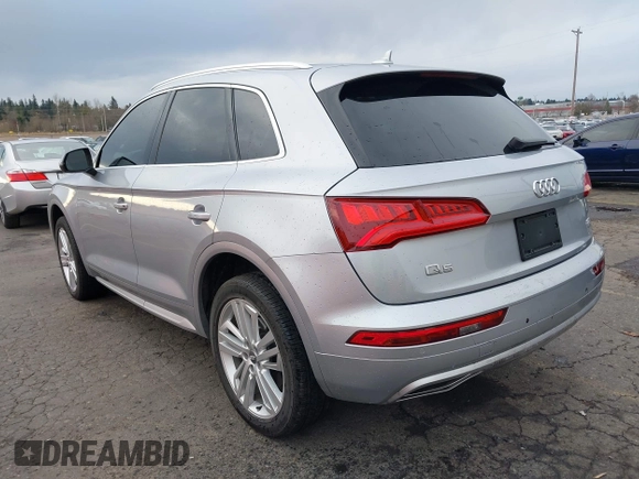 2018 Audi Q5 Prestige with VIN WA1CNAFYXJ2087049, listed as a IAAI auction lot 41145218 with 38,785 mi miles. Bid and sale history available at carsss.com. Image 3.