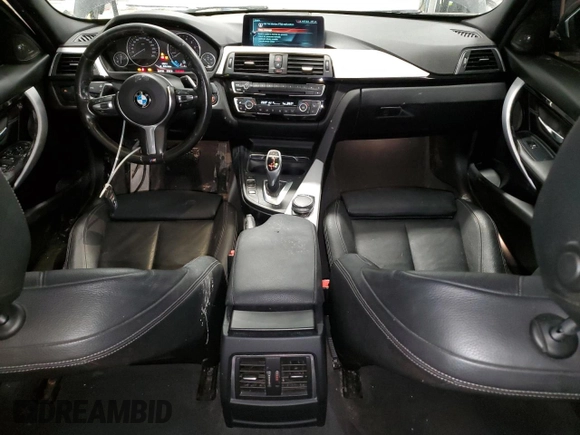 2017 BMW 3 Series 340i xDrive with VIN WBA8B7C30HA189991, listed as a Copart auction lot 45482395 with 143,720 mi miles and Salvage Title. Bid and sale history available at carsss.com. Image 8.