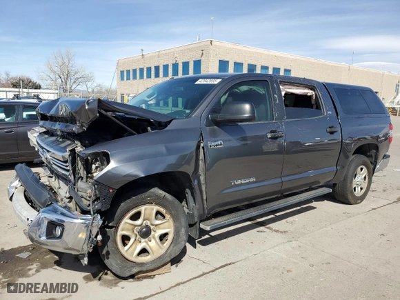 2016 Toyota Tundra 4WD Truck SR5 with VIN 5TFDW5F11GX545901, listed as a Copart auction lot 42642695 with NaN miles and Salvage Title. Bid and sale history available at carsss.com. Image 1.