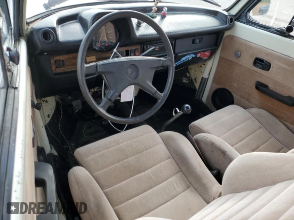 1976 Volkswagen Beetle with VIN 1562109448, listed as a Copart auction lot 48536135 with 10,295 mi miles and Salvage Title. Bid and sale history available at DreamBid. Image 8.