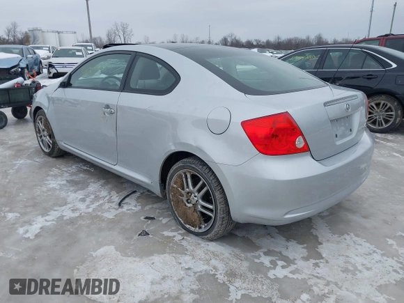 2005 Scion tC with VIN JTKDE167250059046, listed as a IAAI auction lot 41287460 with 47,483 mi miles. Bid and sale history available at carsss.com. Image 3.