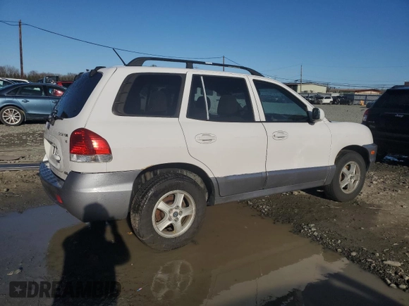 2005 Hyundai Santa Fe GLS with VIN KM8SC73DX5U916249, listed as a Copart auction lot 48339345 with 141,143 mi miles and Salvage Title. Bid and sale history available at carsss.com. Image 3.