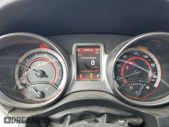 2015 Dodge Journey Crossroad z VIN 3C4PDDGG7FT677491, wystawiony jako Copart lot #49511465 z przebiegiem 150 298 mil mil oraz Szkoda całkowita • Salvage title. Historia ofert i sprzedaży dostępna na DreamBid. Obrazek 9.